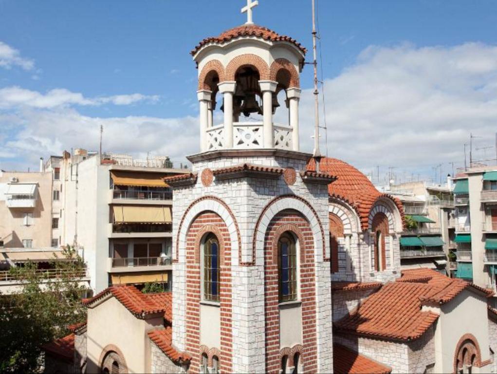Acropolis Charming Apartment With Large Balcony - Dm17 Atene Esterno foto